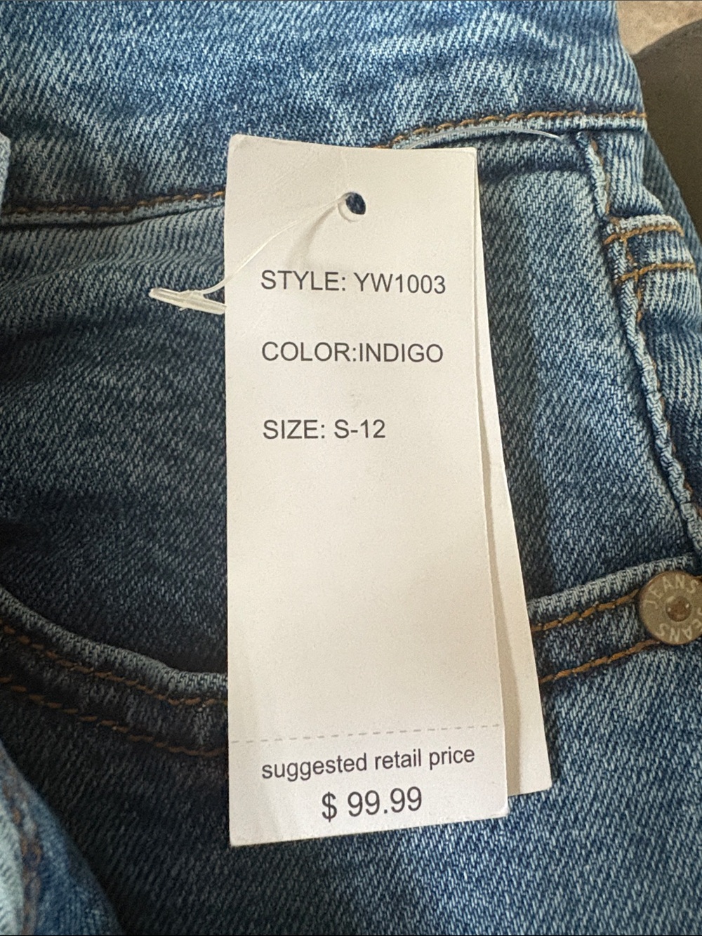 Of luck Original Denim Relaxed straight leg boyfriend and mom style jeans